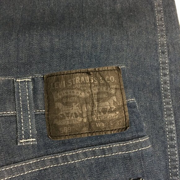 Levi's 569 Loose Straight Mens Jeans Size 38x32 - Picture 4 of 11
